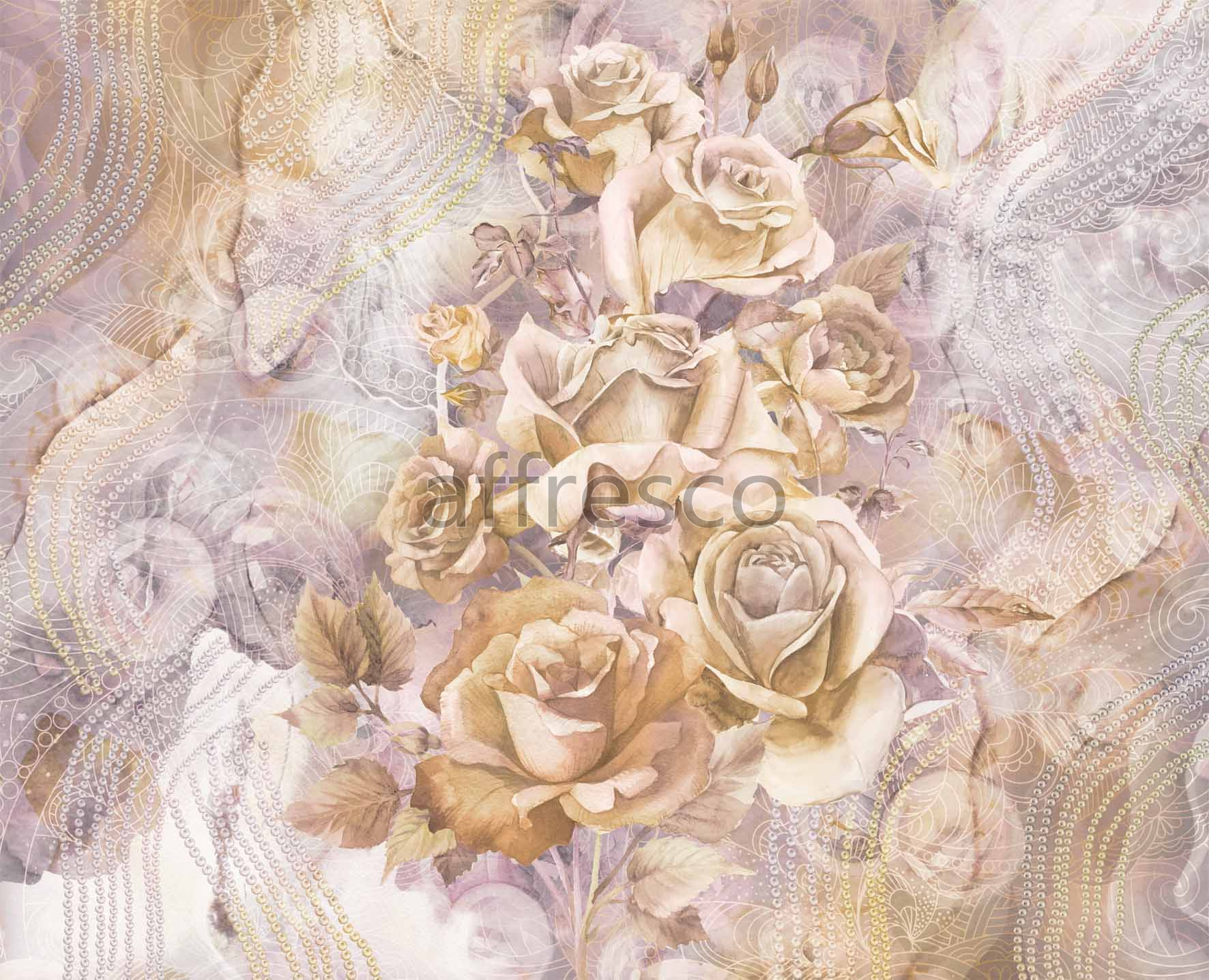 ID135915 | Flowers | Roses abstraction | Affresco Factory