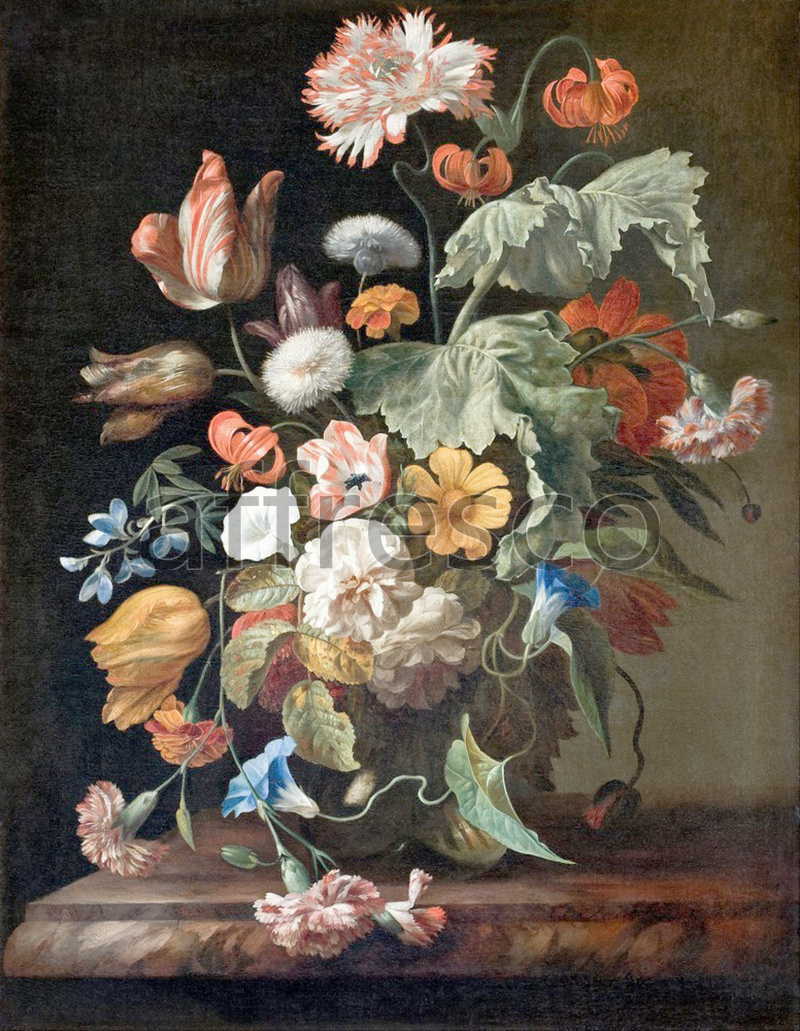 Still life | Rachel Ruysch Still Life with Flowers | Affresco Factory