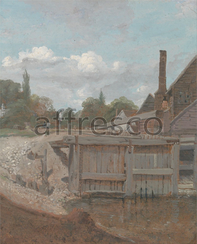 Classic landscapes | William Mulready Lock gate | Affresco Factory