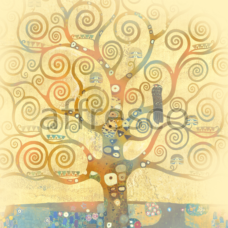 3293 | Modern | Tree of Life Klimt | Affresco Factory