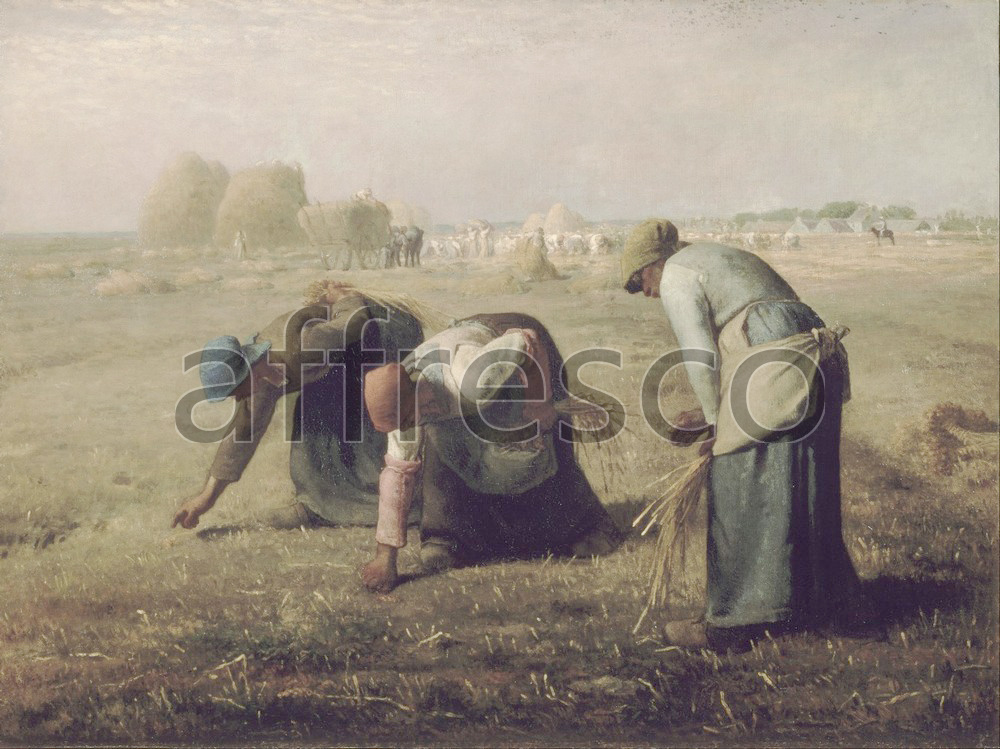 Scenic themes | Jean Francois Millet Gleaners | Affresco Factory