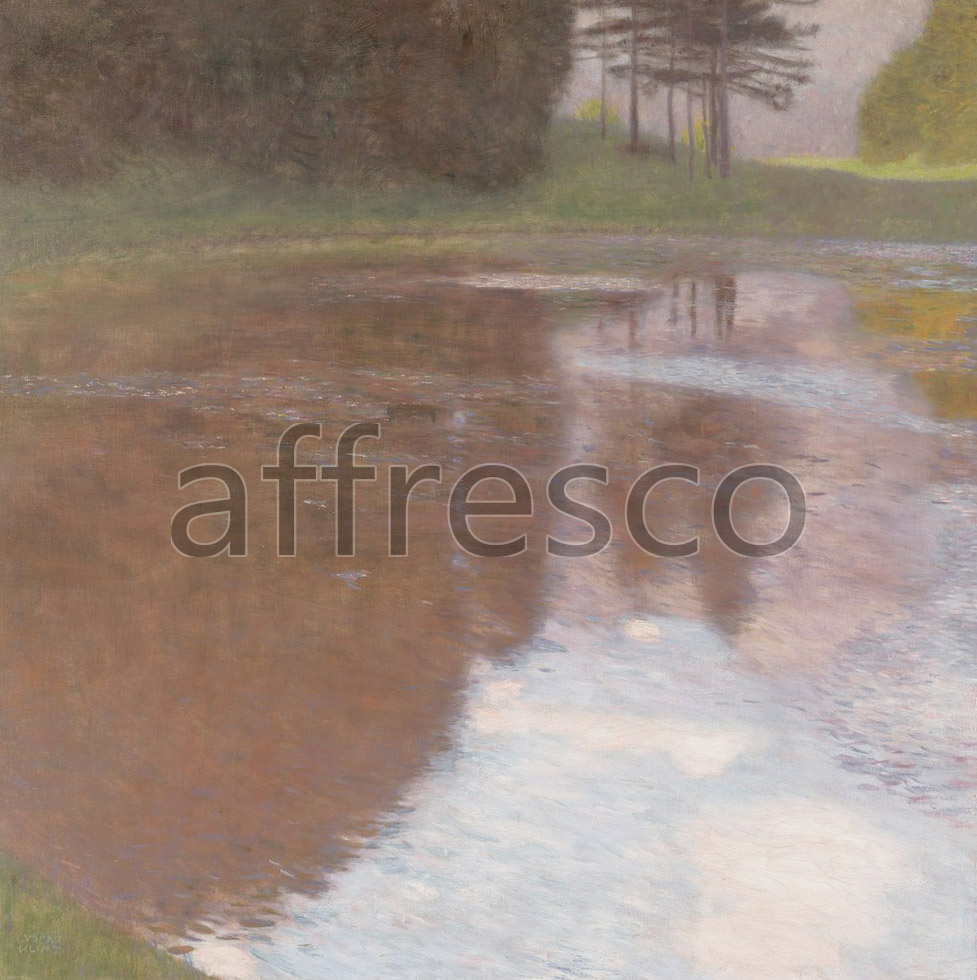 Impressionists & Post-Impressionists | Gustav Klimt Tranquil Pond Egelsee near Golling | Affresco Factory