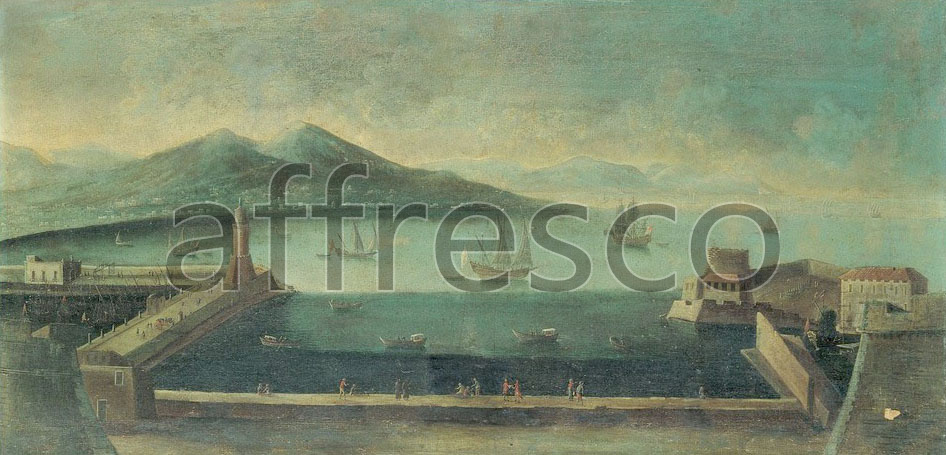 Classic landscapes | View of Argostoli on Cephalonia island | Affresco Factory