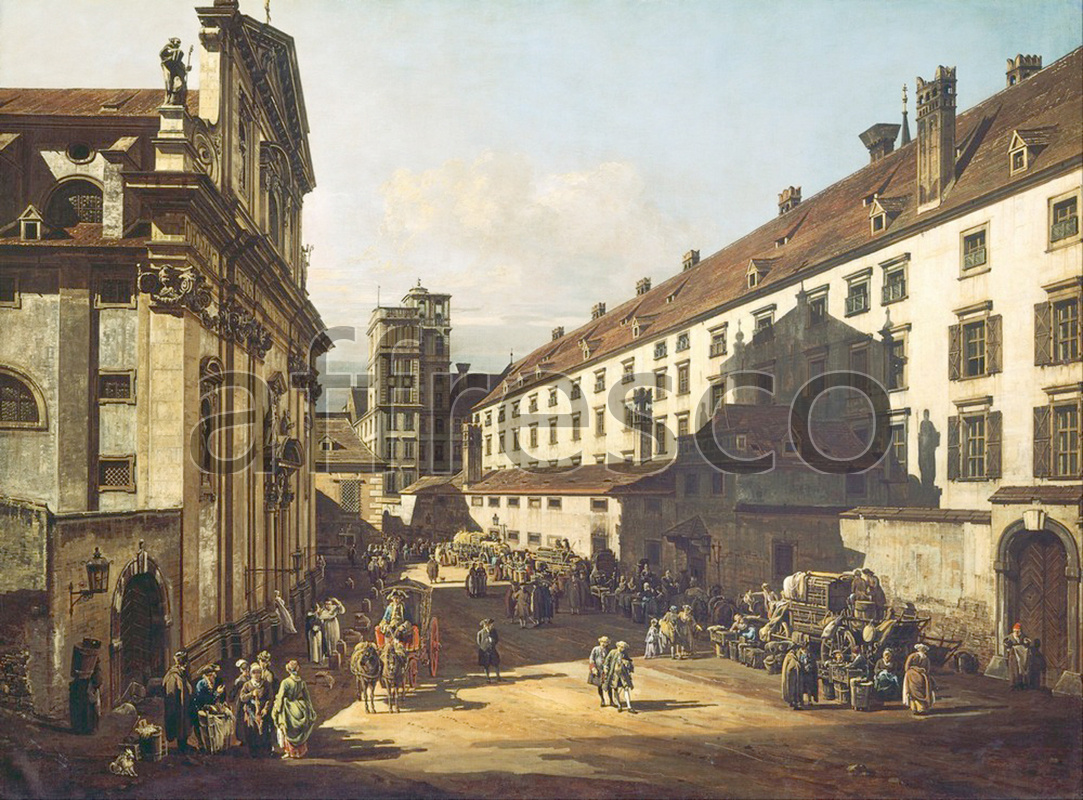 Classic landscapes | Bernardo Bellotto called Canaletto Vienna Dominican Church | Affresco Factory