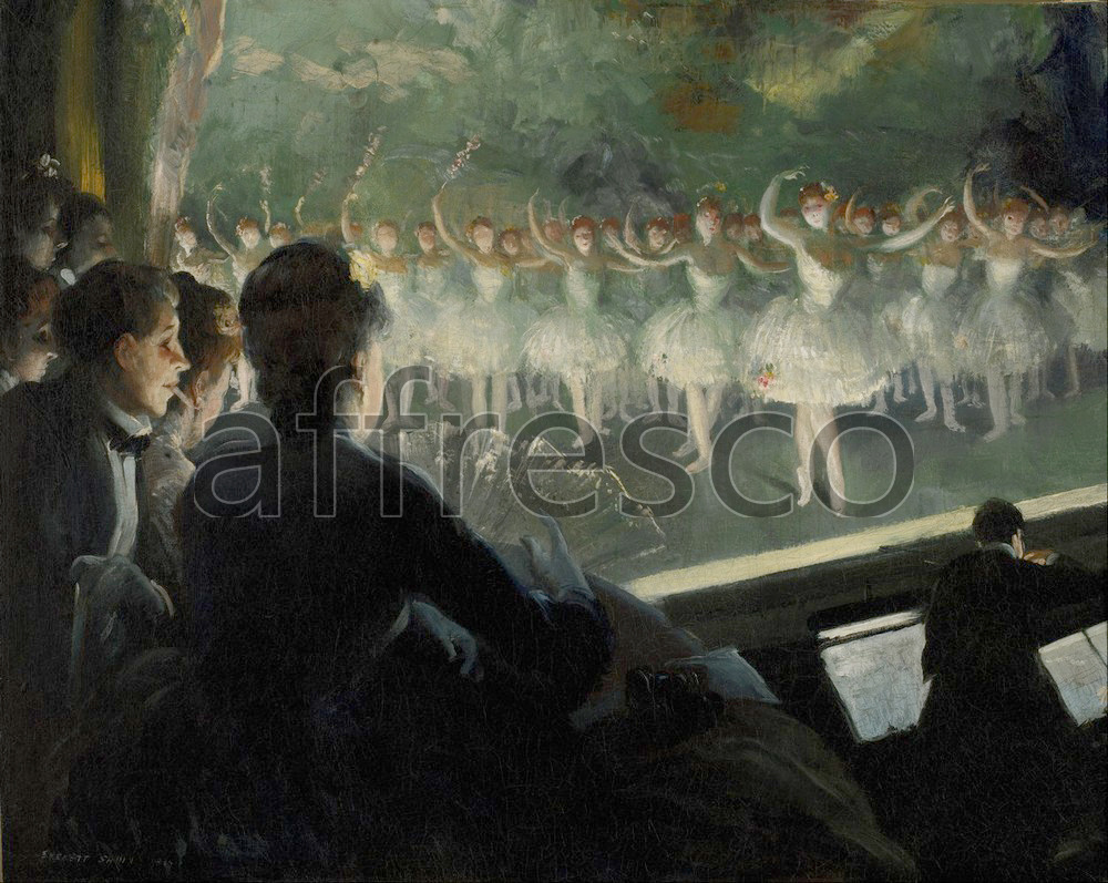 Impressionists & Post-Impressionists | Everett Shinn The White Ballet | Affresco Factory