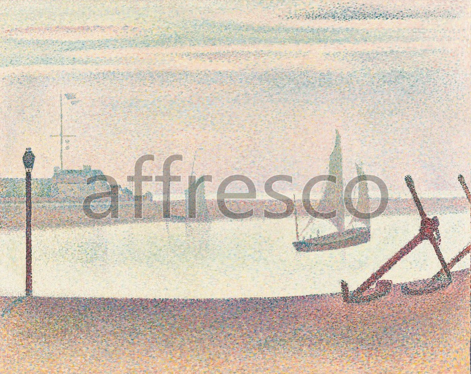 Impressionists & Post-Impressionists | Georges Pierre Seurat The Channel at Gravelines Evening | Affresco Factory