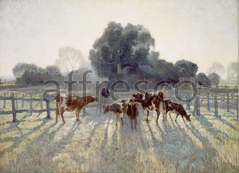 Impressionists & Post-Impressionists | Elioth Gruner Spring frost | Affresco Factory